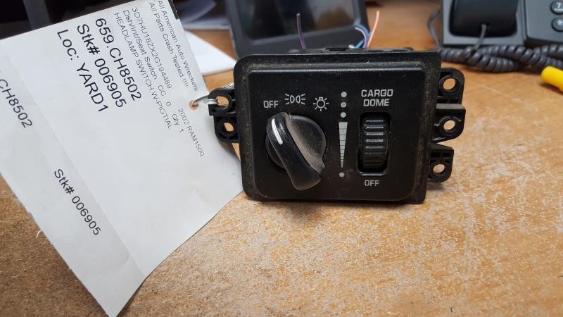 2002 DODGE DODGE 1500 PICKUP Dash Interior Seat Switch