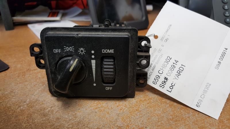 2002 DODGE DAKOTA Dash Interior Seat Switch
