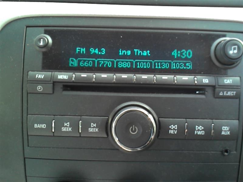 2006 BUICK LUCERNE  06 AM-FM-CD-MP3 (opt US8) Radio Audio