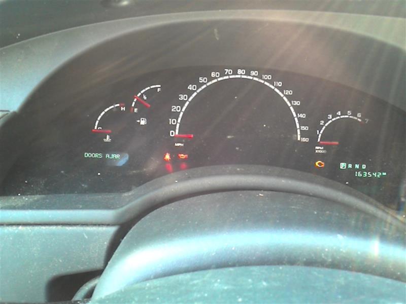 2005 CHRYSLER PACIFICA  05 (cluster) MPH W/o Navigation Display Speedometer Head Cluster