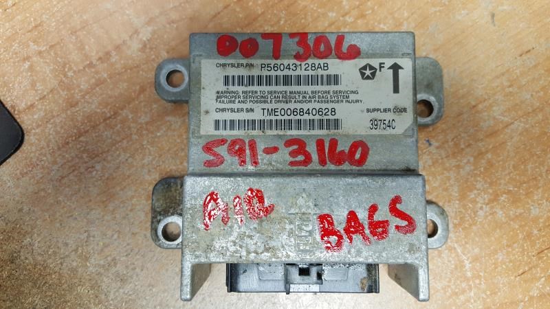 1998 DODGE DODGE 2500 PICKUP  98-99 Air Bag; (center Dash) Chassis Control Module