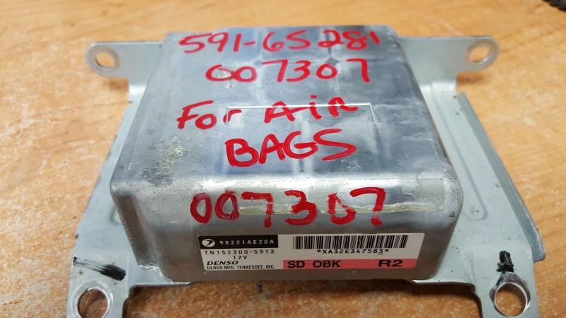 SUBARU LEGACY 2003-2004 Air Bag (under console), w/seat air bags, Outback Chassis Control Module