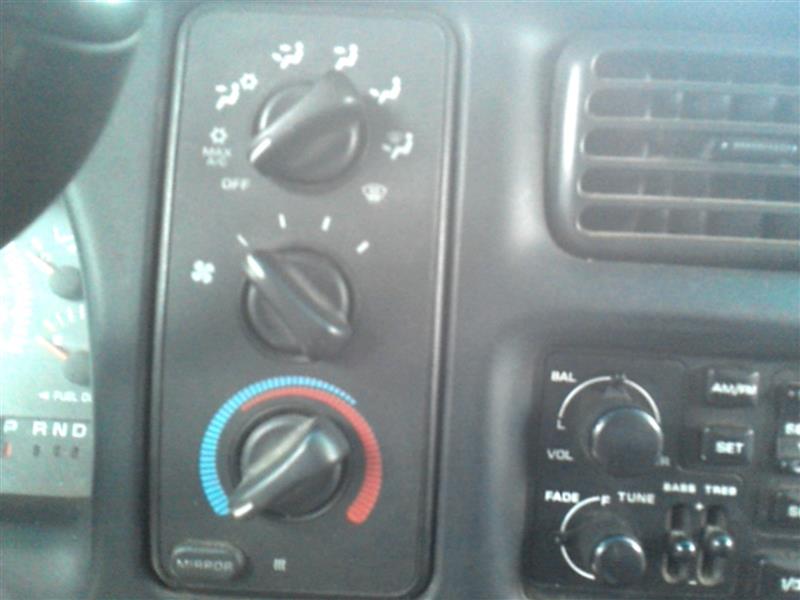 1998 DODGE DODGE 3500 PICKUP  98 W/AC Heated Side Mirrors Temperature Control