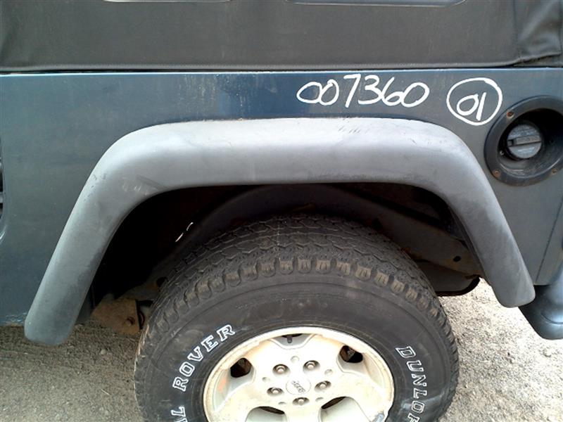 2001 JEEP WRANGLER Fender Flare Exterior