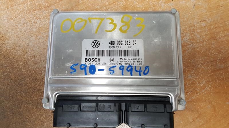 VOLKSWAGEN PASSAT 2004 Electronic Control Module 1.8L, from VIN 154567 Engine Control Module