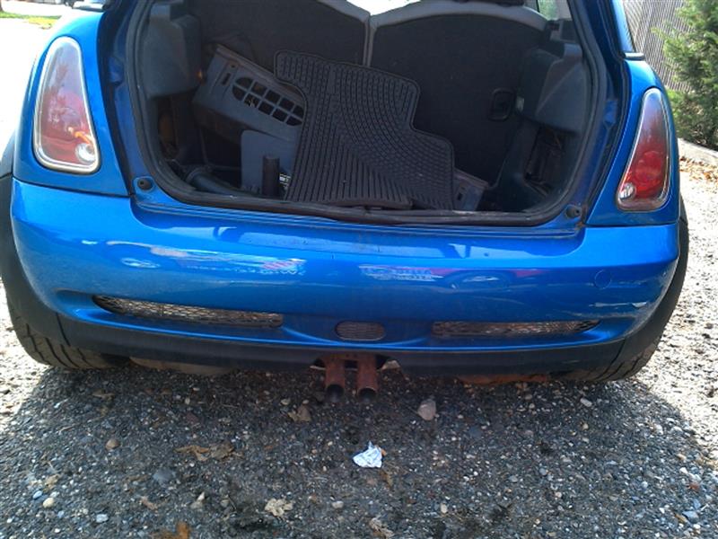 2006 MINI MINI COOPER  05-06 HT Cooper S W/o Aero Package; W/o Park Assist Bumper Assembly Rear