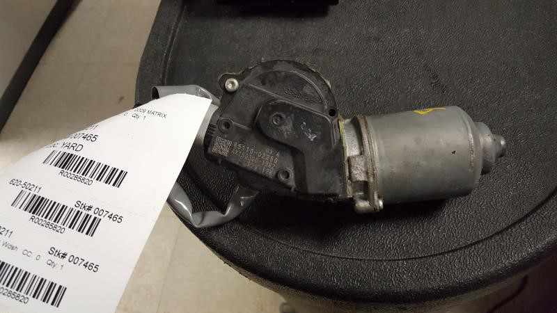 2009 TOYOTA MATRIX  14 (Canada Market) Wiper Motor Windshield