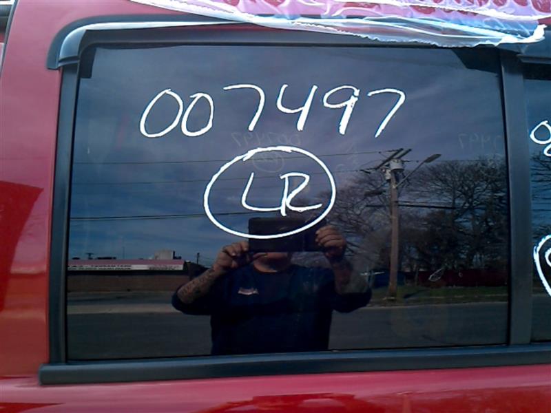 2004 DODGE DURANGO  04-09 Privacy Tint L. Tempered Glass Door Glass Rear