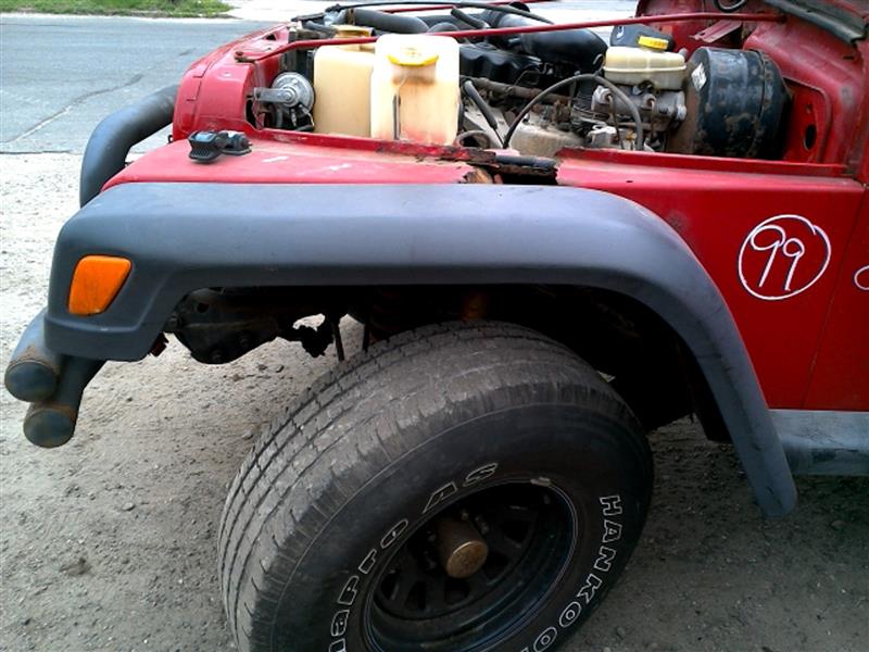 1999 JEEP WRANGLER Fender Flare Exteriror