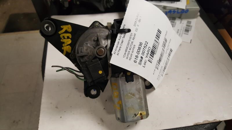 2005 DODGE DURANGO  04-09 Wiper Motor, Rear