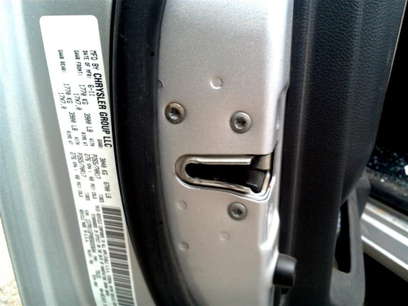2011 DODGE DODGE 1500 PICKUP Keys Latches Locks