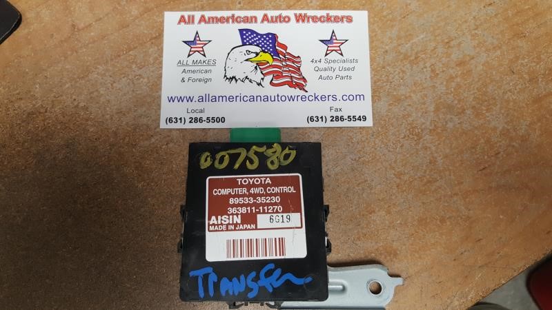 TOYOTA FJ CRUISER 2007-2014 Transfer Case w/o differential lock (RH dash) Chassis Control Module