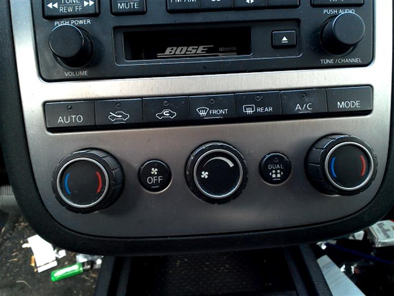 2004 nissan murano cigarette lighter location 2004 NISSAN MURANO 03-04 Control Panel W/o Navigation System; W/Bose Audio  System Temperature Control
