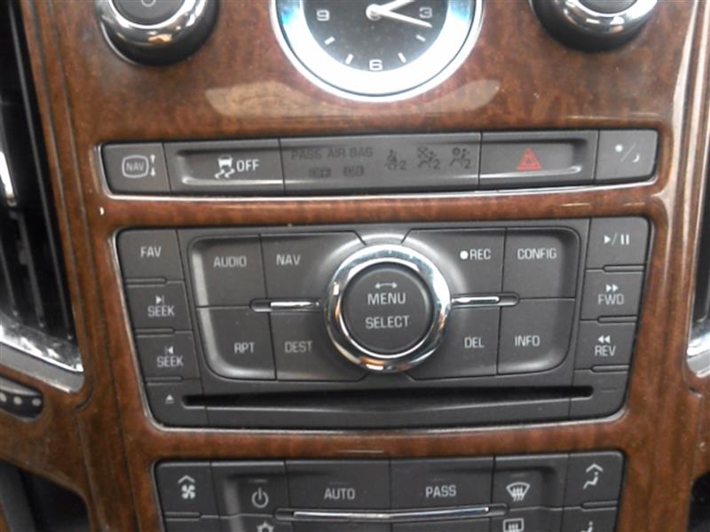 2011 CADILLAC CTS  08-11 Receiver AM-FM-navigation-CD-DVD-MP3 (opt UAV) Radio Audio