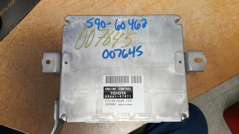 TOYOTA PRIUS 2004-2005 Electronic Control Module engine control (RH dash) Engine Control Module