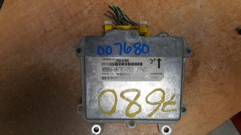 1998 JEEP WRANGLER  98-00 Air Bag; (middle Of Dash) Chassis Control Module