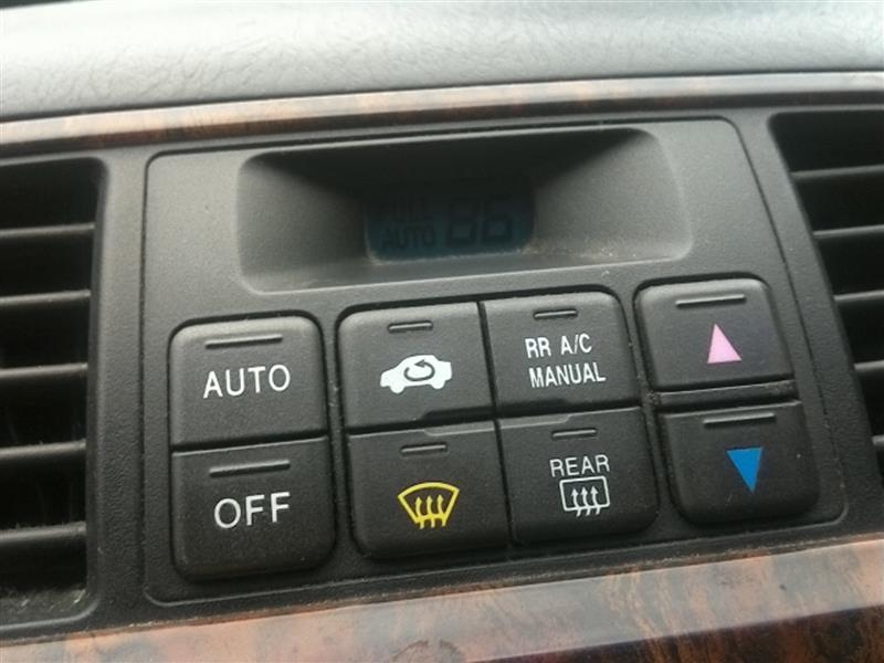 2001 ACURA MDX  01-06 Front (dash) Temperature Control