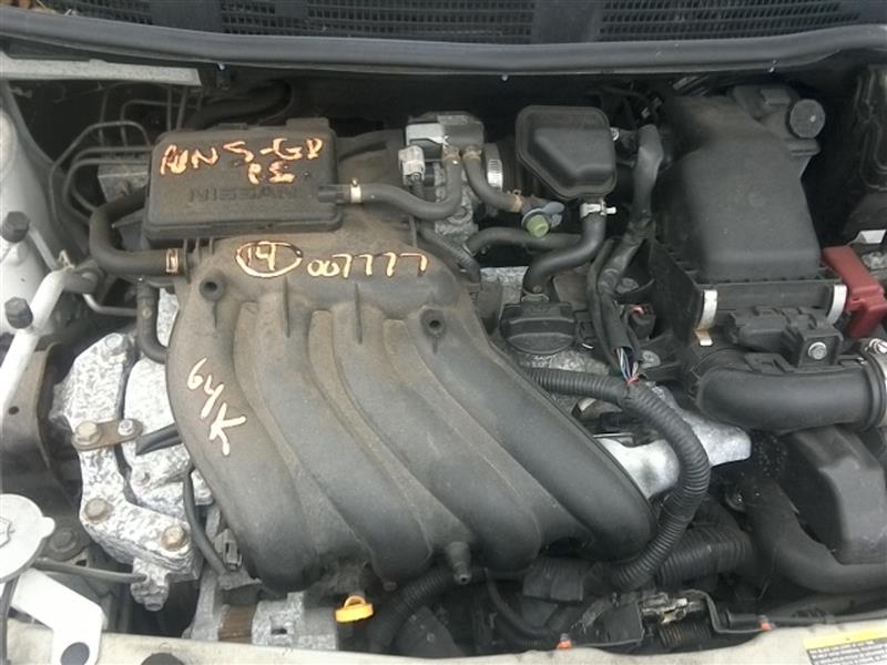 NISSAN VERSA 2014-2015 (1.6L, VIN C, 4th digit, HR16DE) Engine Assembly