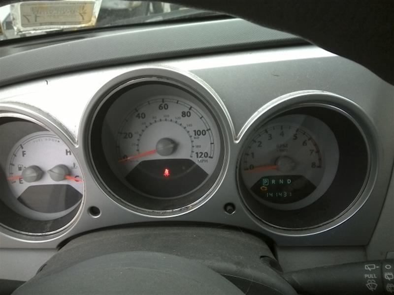 2007 CHRYSLER PT CRUISER  08 (cluster) MPH 120 MPH W/o Vehicle Information Center Display Speedometer Head Cluster