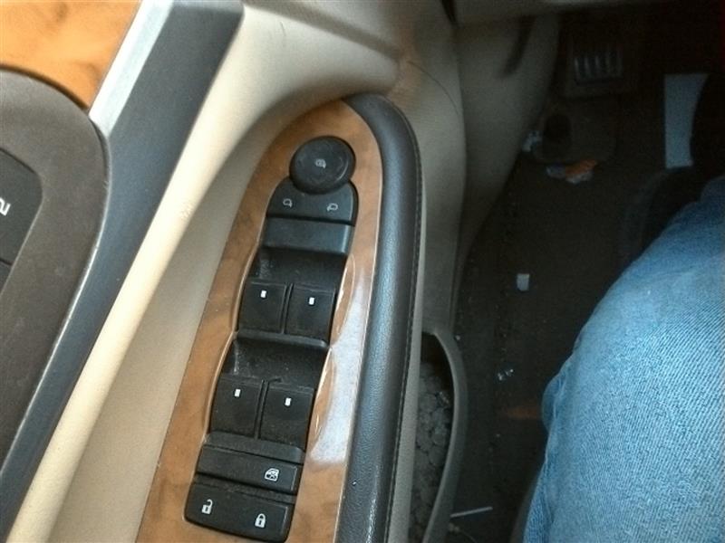 2009 BUICK ENCLAVE  08-09 Driver's; Lock With Mirror And Window Manual Folding Mirror (opt DS3) Front Door Switch