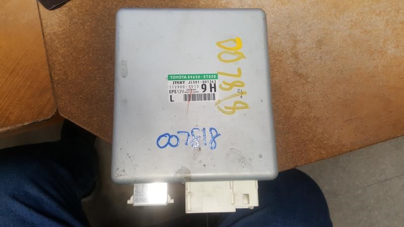 TOYOTA VENZA 2009-2011 Steering (LH dash), ID 89650-0T020 Chassis Control Module
