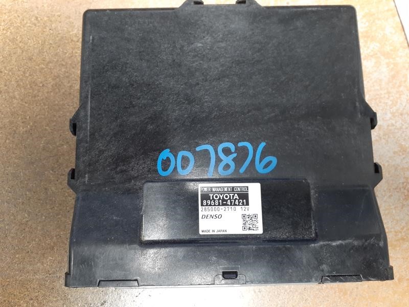TOYOTA PRIUS 2013-2015 Power Supply computer power supply, (RH dash), Prius V (VIN EU, 7th and 8th digit) Chassis Control Module