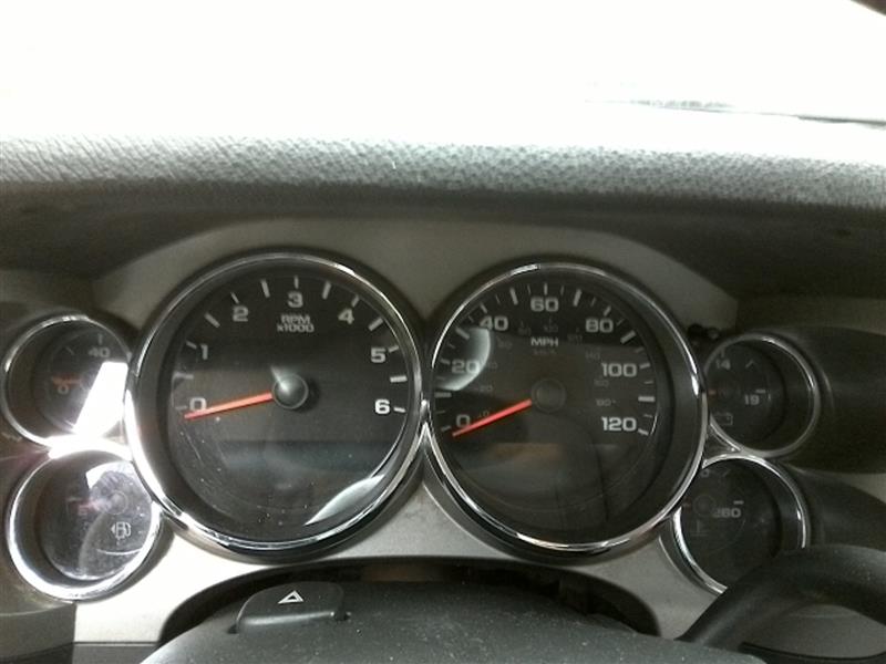 2008 CHEVROLET SILVERADO 1500 PICKUP  10 (cluster) MPH (US Market) ID 25933366 Speedometer Head Cluster