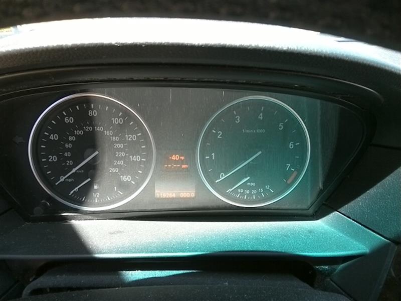 2009 BMW 528I Speedometer Head Cluster
