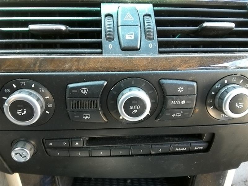 2009 BMW 528I Temperature Control