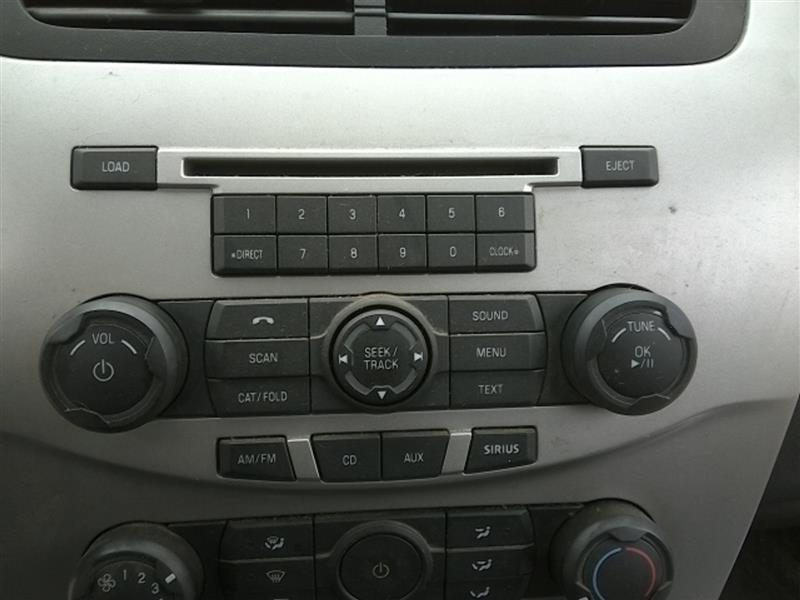2010 FORD FOCUS  09-11 Control Panel ID 9S4T-18A802-AB Radio Audio