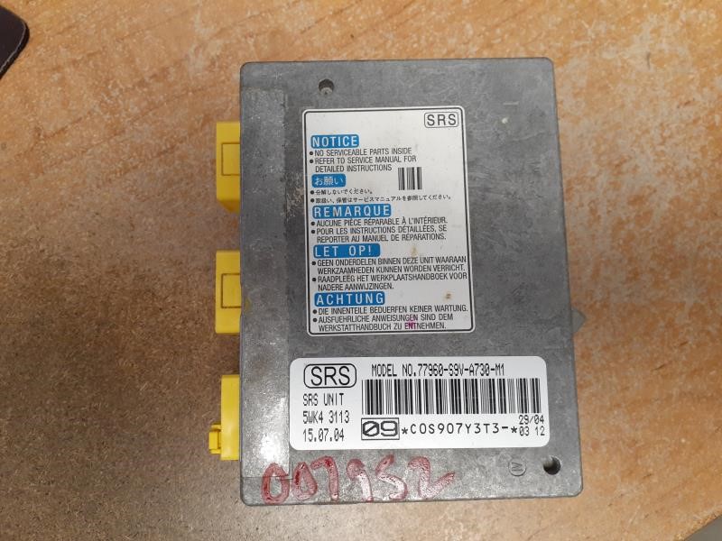 2004 HONDA PILOT  03-04 Air Bag; (center Dash) Chassis Control Module