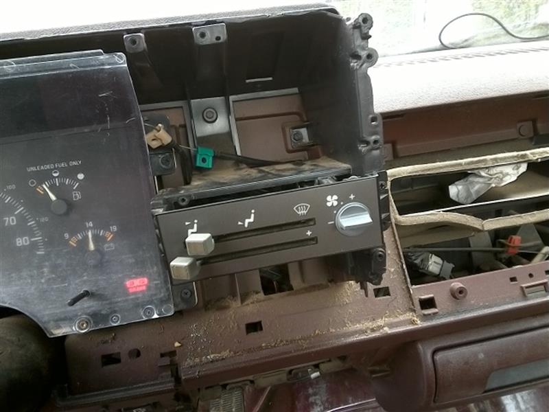 1994 CHEVROLET CHEVROLET 1500 PICKUP  90-94 W/o AC Temperature Control
