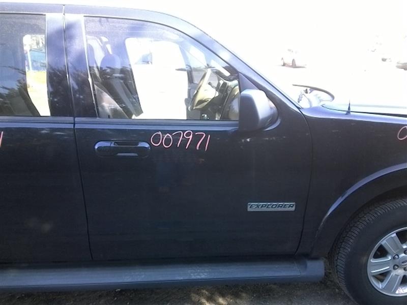 2008 FORD EXPLORER  07-10 Exc. Sport Trac; R. W/o Moulding Mounting Holes Door Assembly Front