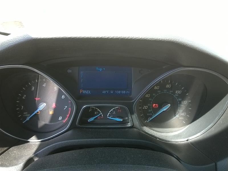 2013 FORD FOCUS  13-14 (cluster) Gasoline W/o Turbo; MPH ID CM5T-10849-CTB Thru CTG Speedometer Head Cluster