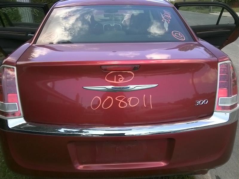 2012 CHRYSLER CHRYSLER (RWD) Decklid Tailgate