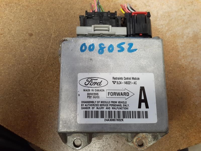 2005 FORD FORD F150 PICKUP  05 Air Bag; Exc. Regular Cab Chassis Control Module