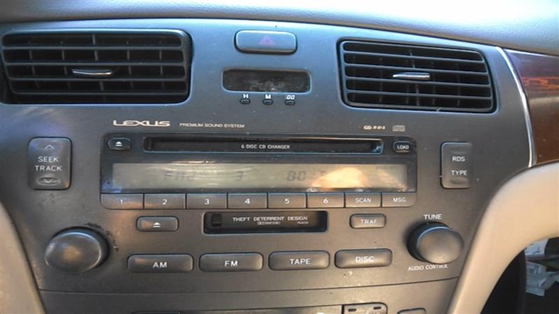 2003 LEXUS LEXUS ES300  02-03 Receiver Premium Audio System (Mark Levinson) Radio Audio