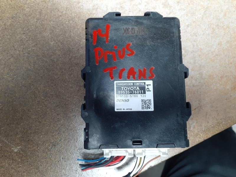 TOYOTA PRIUS 2014-2015 Transmission (RH dash), Prius (VIN DU, 7th and 8th digit) Chassis Control Module