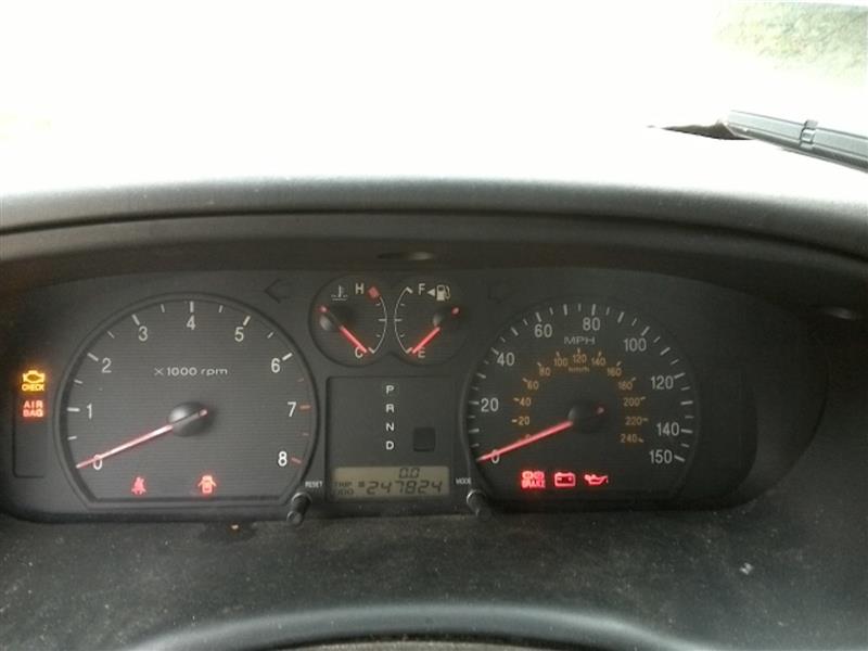 2004 HYUNDAI SONATA  03-05 (cluster) MPH 2.7L W/o ABS; W/trip Computer Speedometer Head Cluster