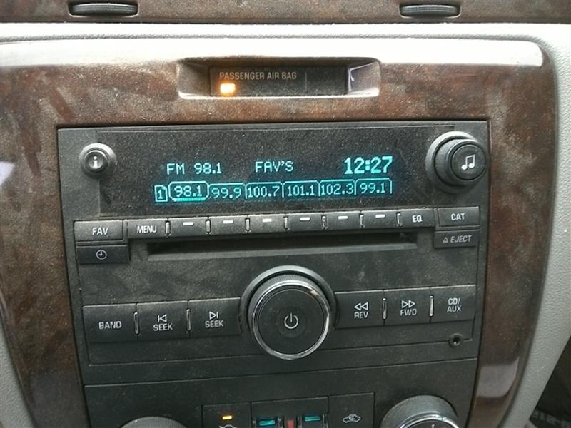 2006 CHEVROLET CHEVROLET PASS. Radio Audio