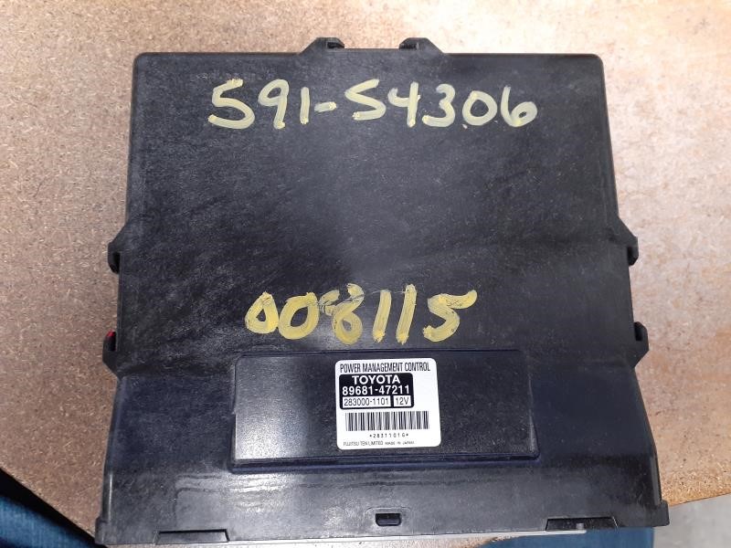 TOYOTA PRIUS 2011 Power Supply (computer power supply), (RH dash) Chassis Control Module