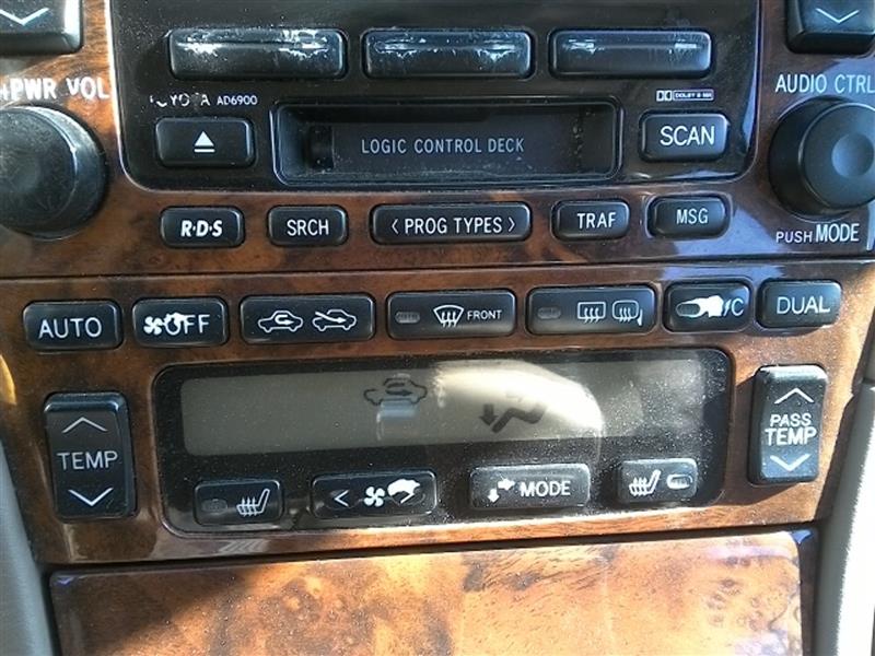 2002 TOYOTA AVALON  00-04 Push Buttons W/heated Seat Temperature Control