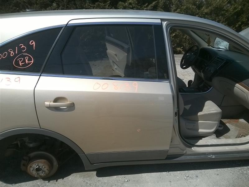 2008 HYUNDAI VERACRUZ  07-12 (electric) R. Door Assembly Rear Side