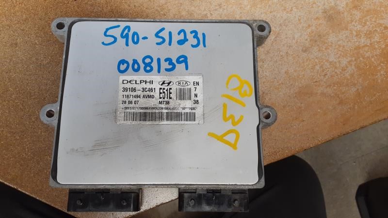 2008 HYUNDAI VERACRUZ  08 Electronic Control Module; (3.8L 6 Cylinder) W/o Immobilizer; Thru 12/28/07 Engine Control Module