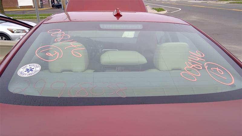 2012 VOLVO 60 SERIES Back Glass