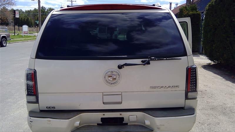 2003 CADILLAC ESCALADE  ESV 03-04 W/privacy Tint Glass Decklid Tailgate