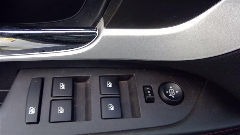 2010 CHEVROLET EQUINOX  17 Driver Window Blue Backlighting Front Door Switch