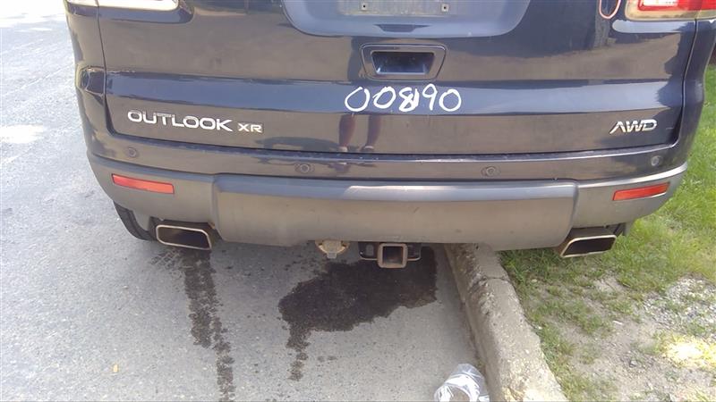 2007 SATURN OUTLOOK  07-10 Dual Exhaust W/rear Park Assist (opt UD7) Bumper Assembly Rear