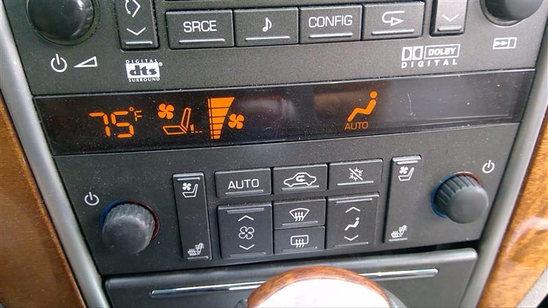 2008 CADILLAC STS  08-11 Heated Seats Front Heated And Cooled (opt KB6) Temperature Control