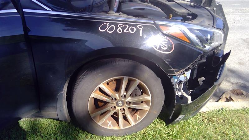 2015 HYUNDAI SONATA  16-17 VIN B (8th Digit 2.0L Turbo) R. Fender